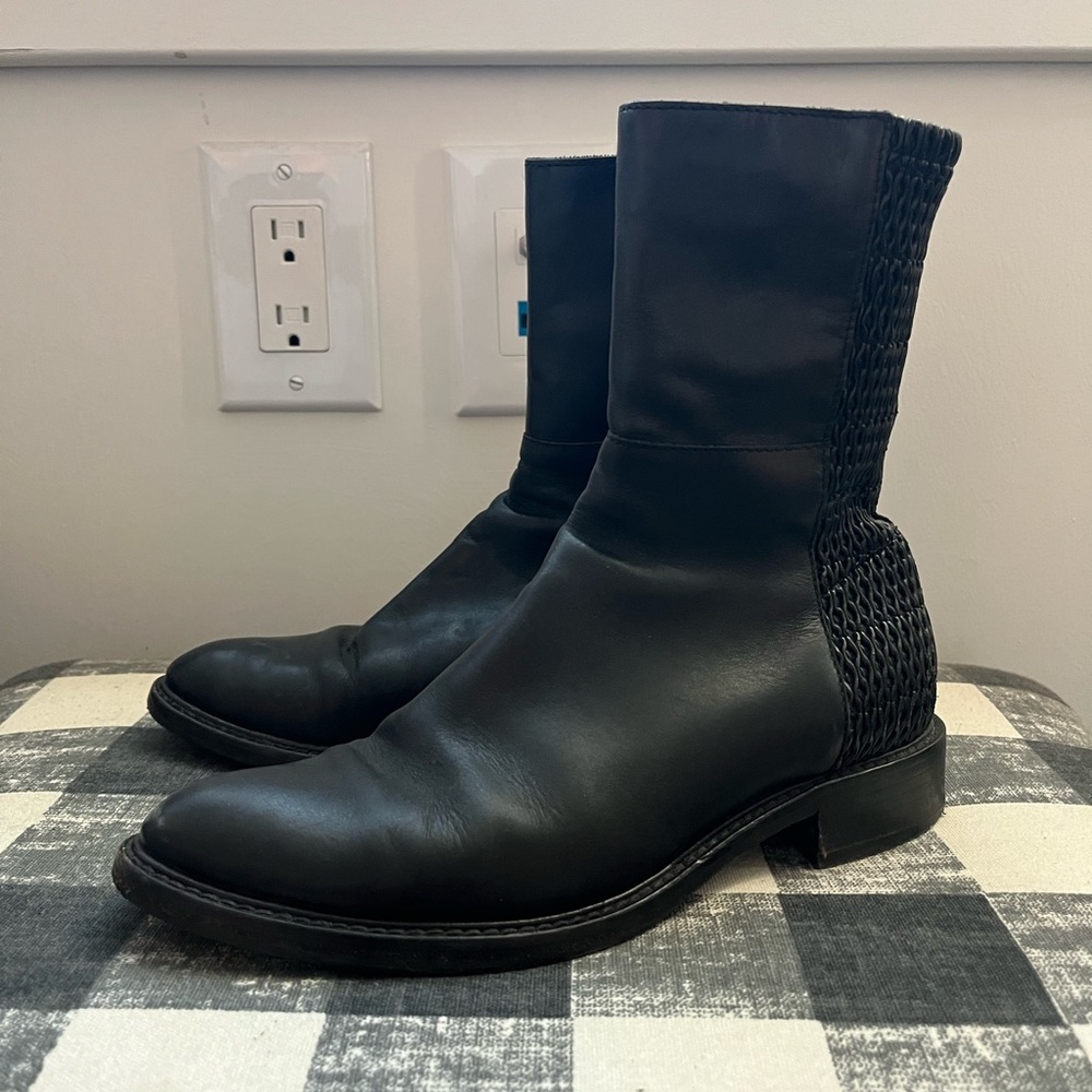 Aquatalia black boots